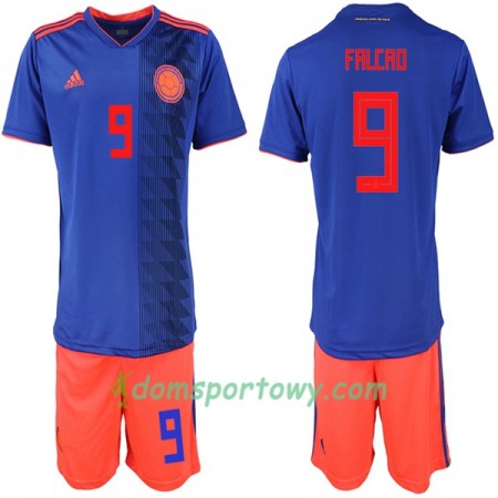 Koszulka Kolumbia Falcao 9 Dziecięcy Wyjazdowe Koszulki Piłkarskie Mistrzostwa Świata 2018